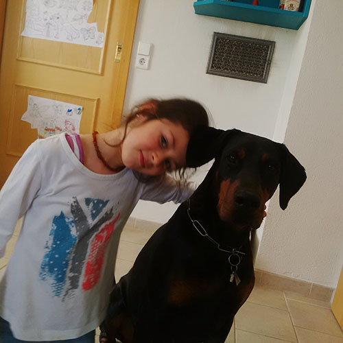 Ella with Jagger vom Illerdamm