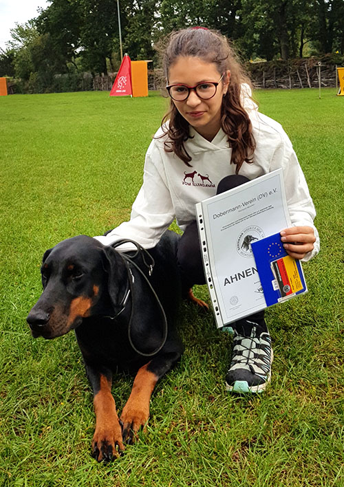Ella with Tahi-réme Jamila